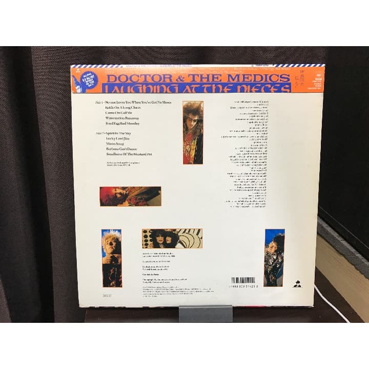 Doctor & The Medics Laughing At The Pieces Vinyl LP Japan Original w/ Obi