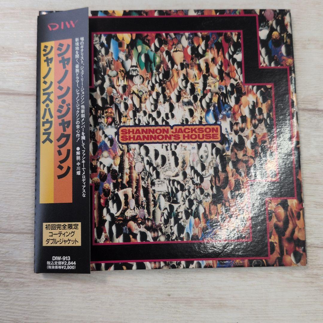 Shannon Jackson - Shannon's House CD Japan Press w/ OBI Limited Double Jacket