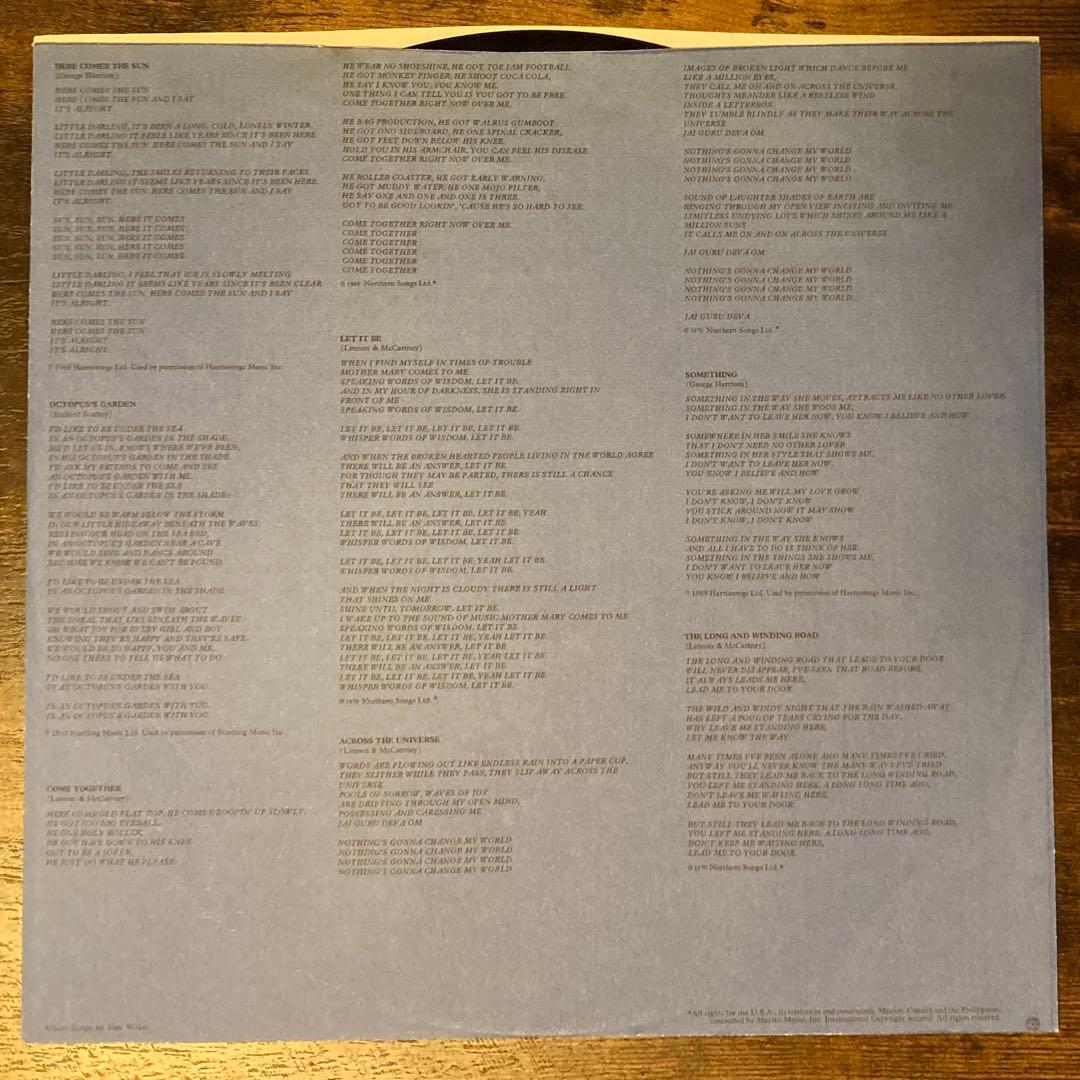 The Beatles 1967-1970 2LP Blue Vinyl Compilation Record