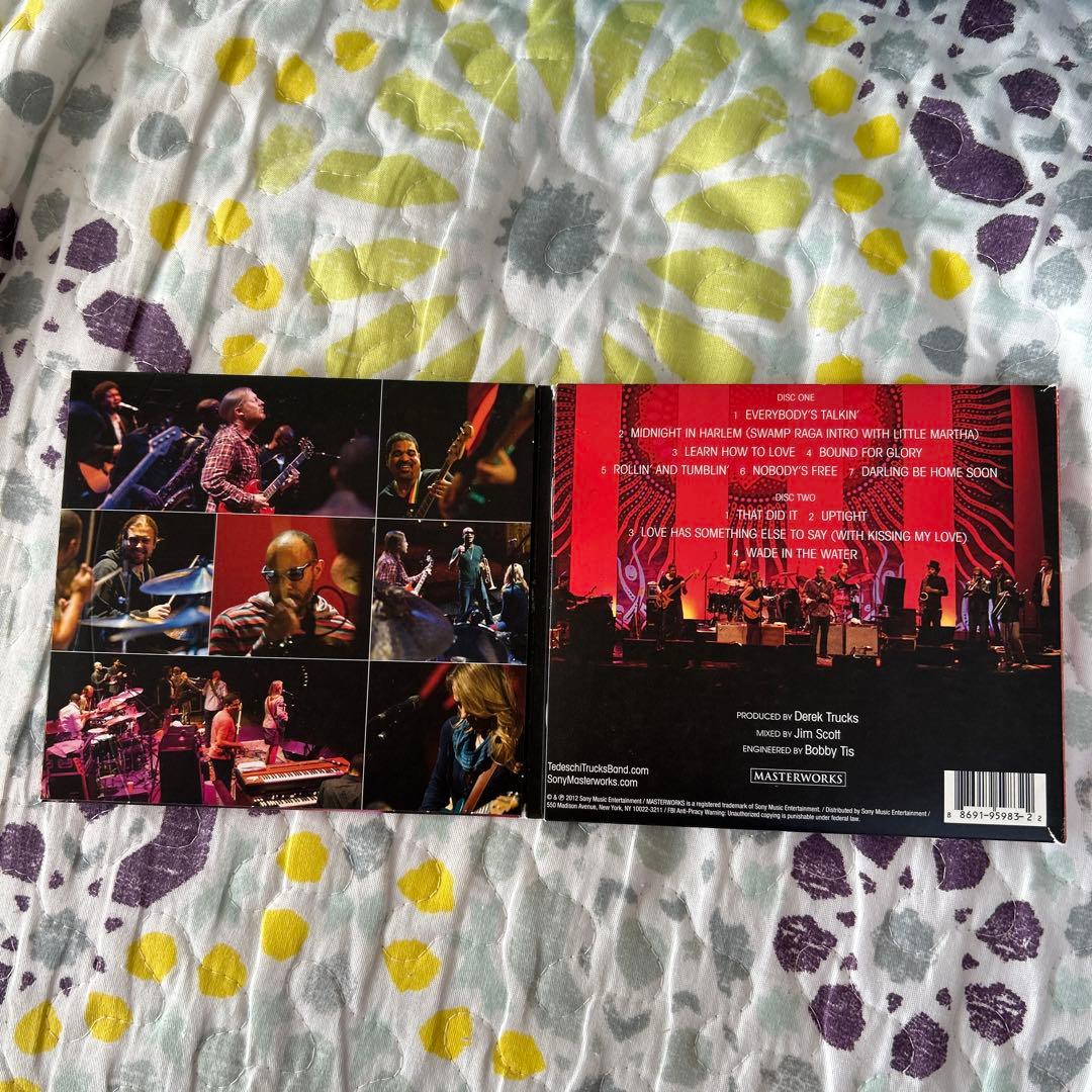 Tedeschi Trucks Band Everybody's Talkin' 2CD Live Album 2012 Digipak