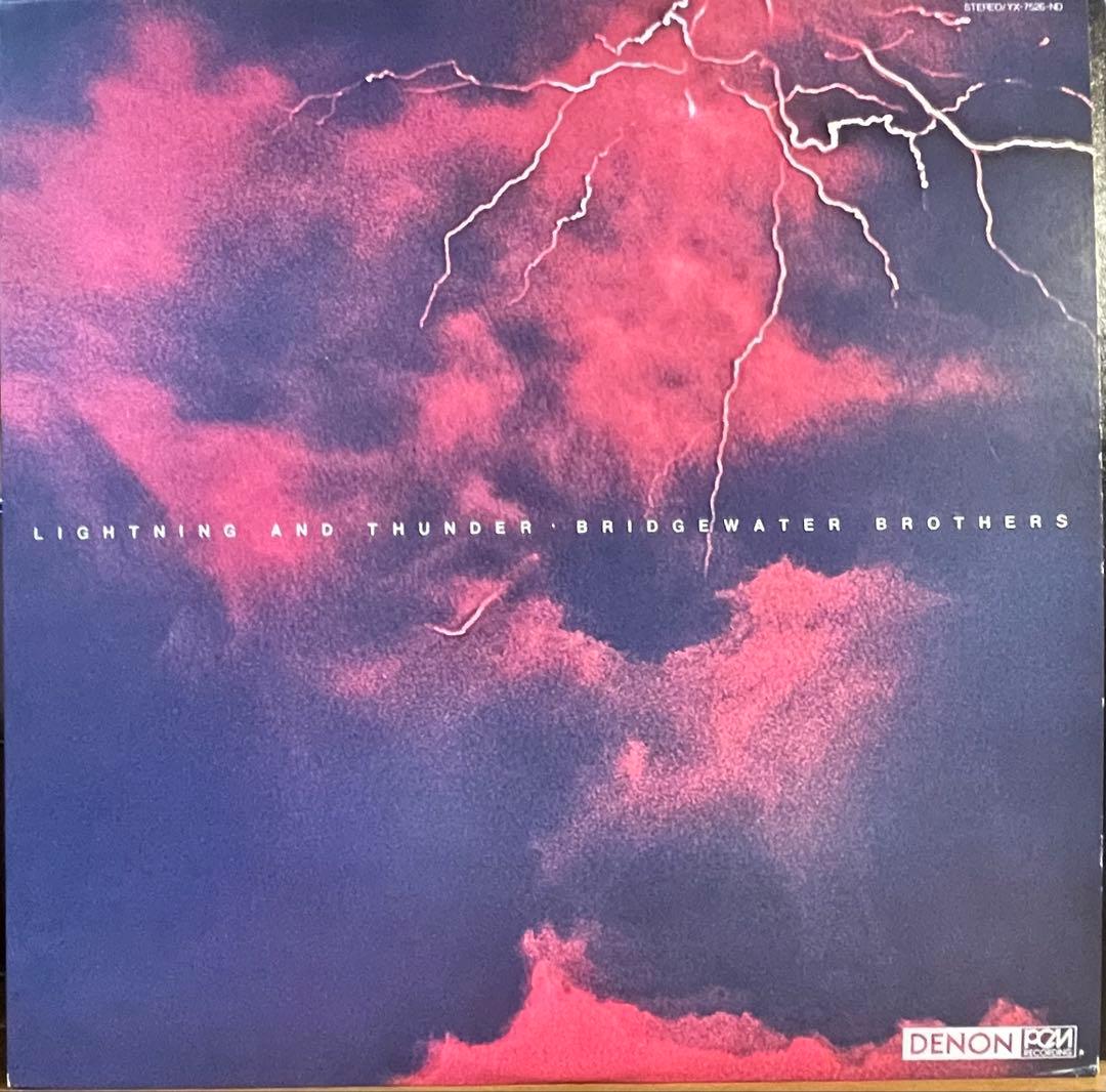 Bridgewater Brothers - Lightning And Thunder Japan LP Denon PCM Jazz 1978