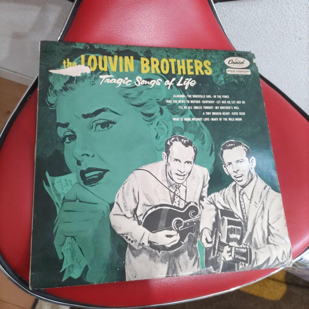 The Louvin Brothers - Tragic Songs of Life LP Japan Red Wax Capitol Country