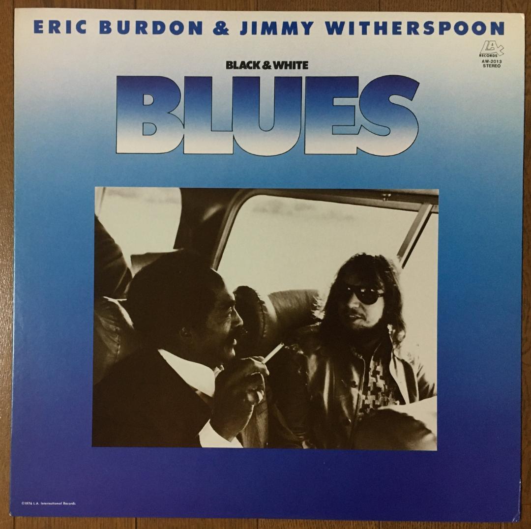 Eric Burdon & Jimmy Witherspoon - Black & White Blues Japan Vinyl LP AW-2013