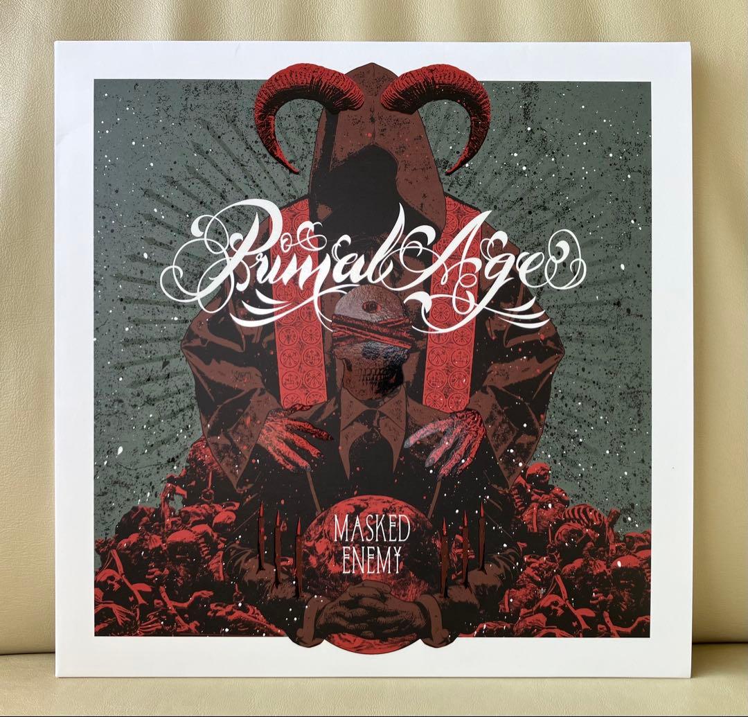 Primal Age - Masked Enemy LP Limited Numbered Dracula Mix Vinyl Hardcore Metalco