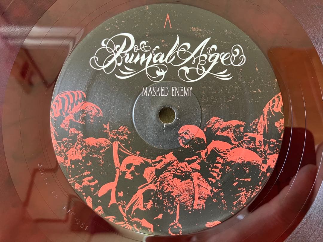 Primal Age - Masked Enemy LP Limited Numbered Dracula Mix Vinyl Hardcore Metalco
