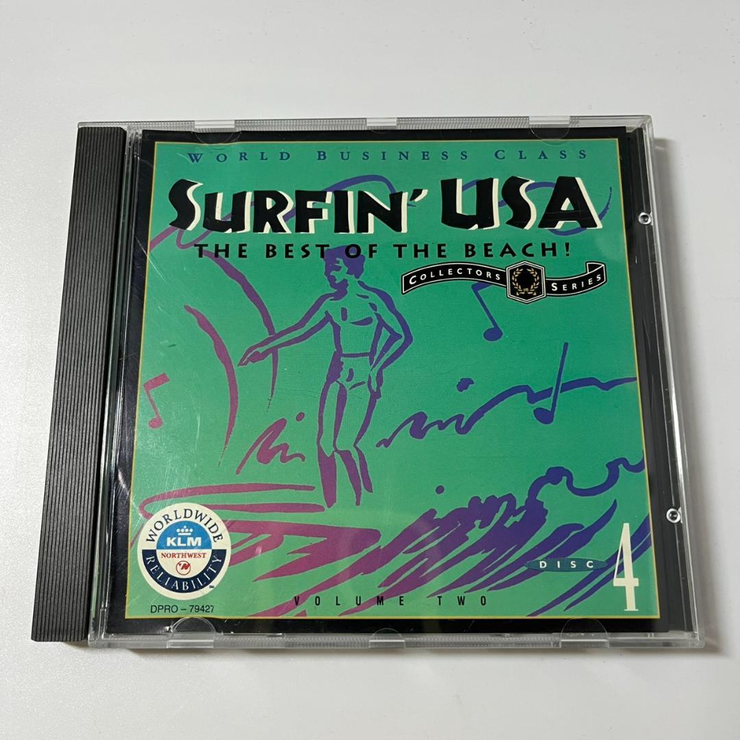 Various Artists Surfin' USA The Best of the Beach CD Northwest Airlines Promo