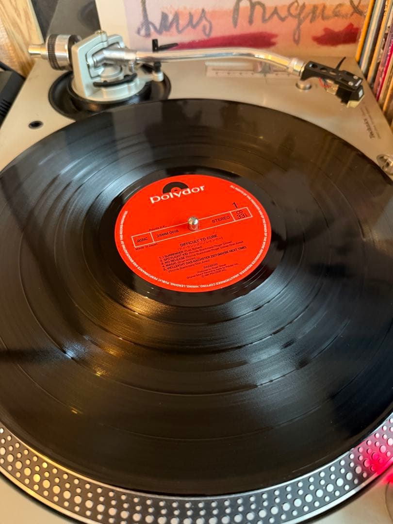 Rainbow - Difficult to Cure LP Japan Original w/ Obi Hard Rock Ritchie Blackmore