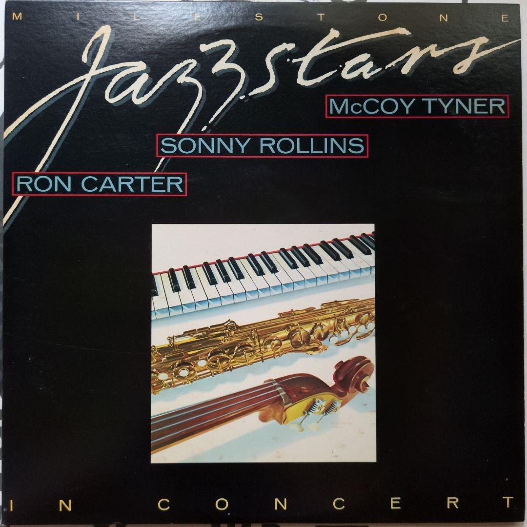 Milestone Jazzstars In Concert 2LP McCoy Tyner Sonny Rollins Ron Carter Japan