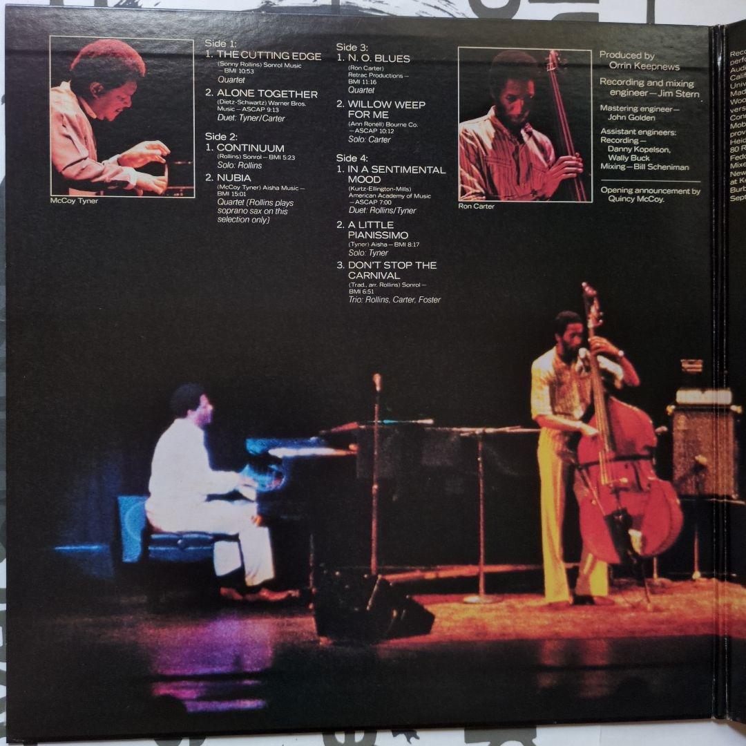 Milestone Jazzstars In Concert 2LP McCoy Tyner Sonny Rollins Ron Carter Japan