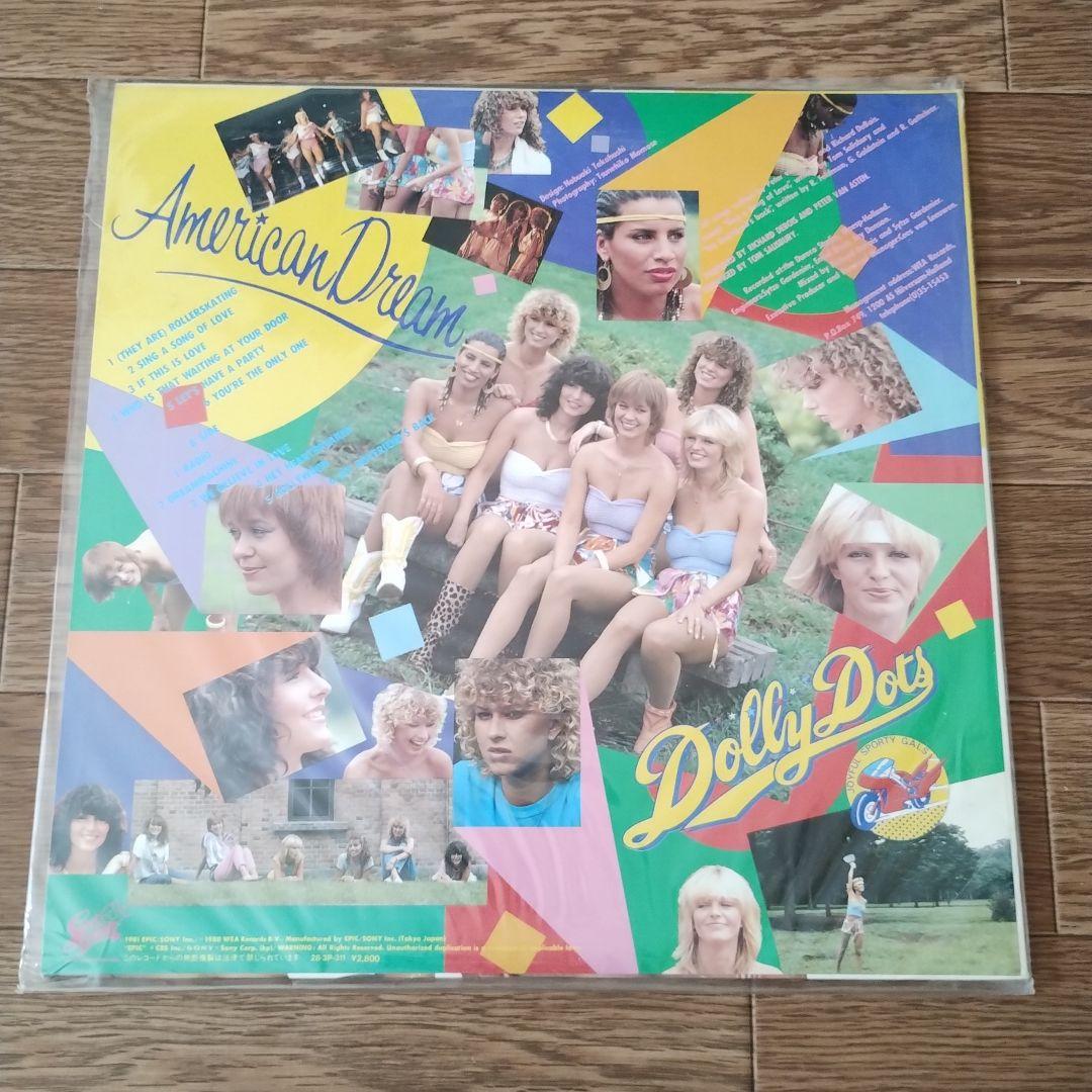 Dolly Dots American Dream LP Vinyl Record Japan 1980 28-3P-311 Pop