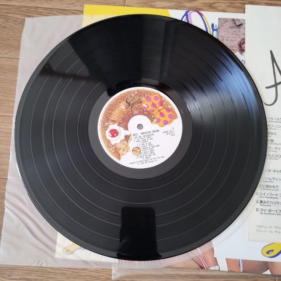 Dolly Dots American Dream LP Vinyl Record Japan 1980 28-3P-311 Pop