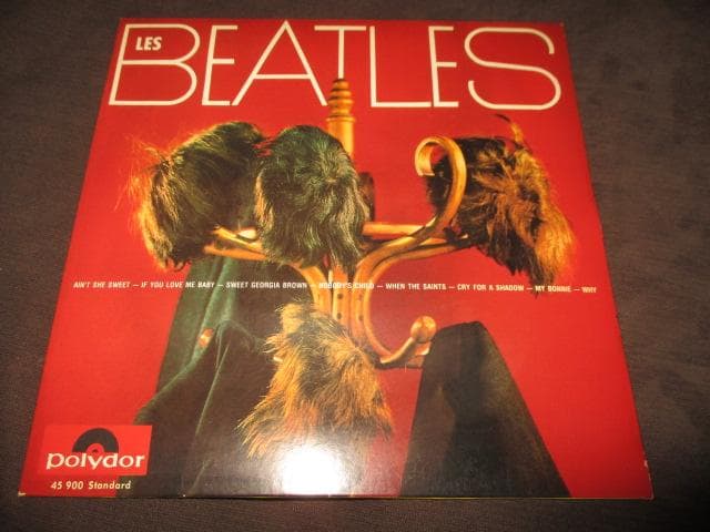The Beatles Les Beatles Rare 10-Inch Sleeve Style CD with French EP CD 1994