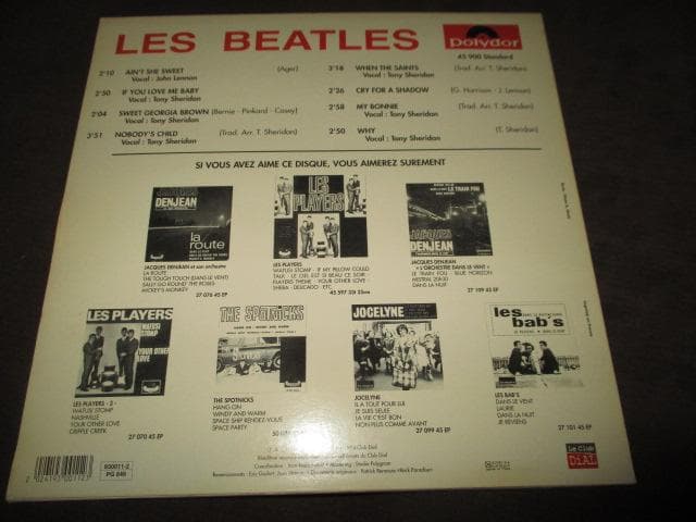 The Beatles Les Beatles Rare 10-Inch Sleeve Style CD with French EP CD 1994