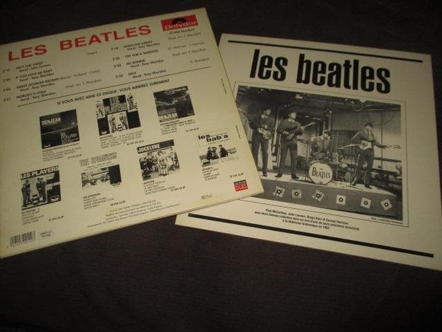 The Beatles Les Beatles Rare 10-Inch Sleeve Style CD with French EP CD 1994