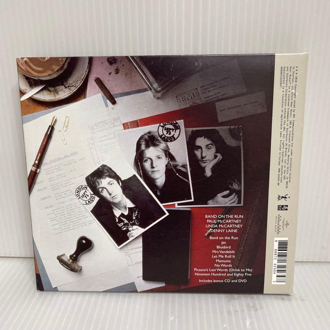 Paul McCartney Band on the Run Deluxe 2CD + DVD SHM-CD Used | Japansoundstore