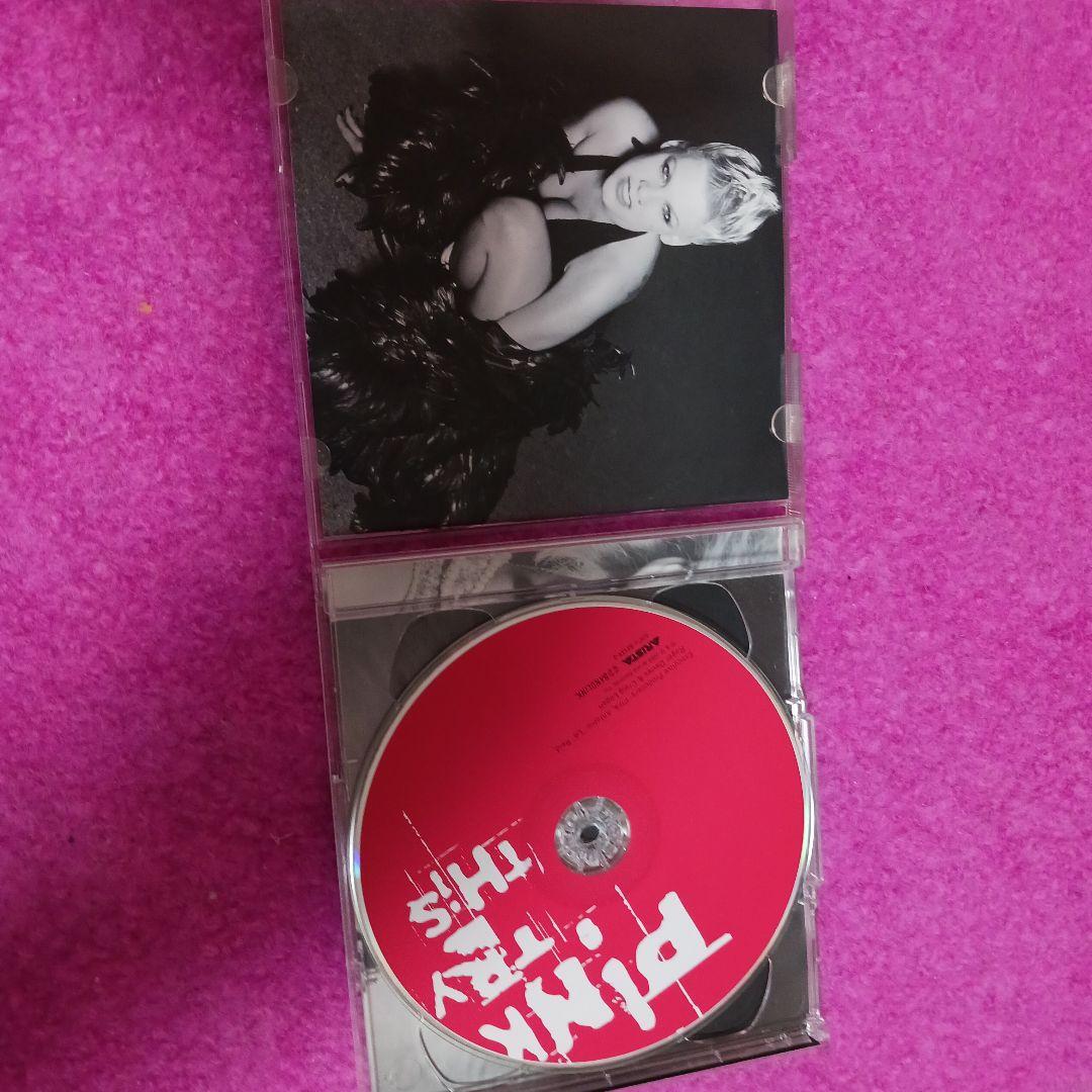 P!nk Try This CD+DVD Limited Edition Album Hits Trouble God Is A DJ
