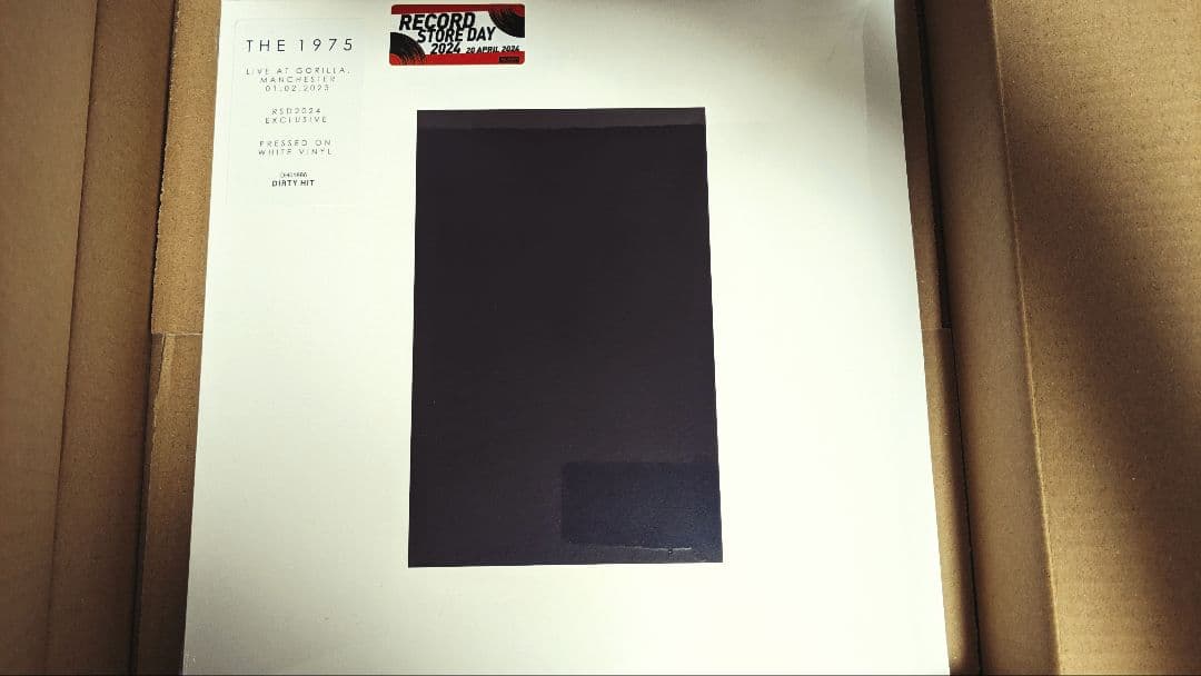 The 1975 - Live At Gorilla 2024 RSD Exclusive White Vinyl LP Record Sealed