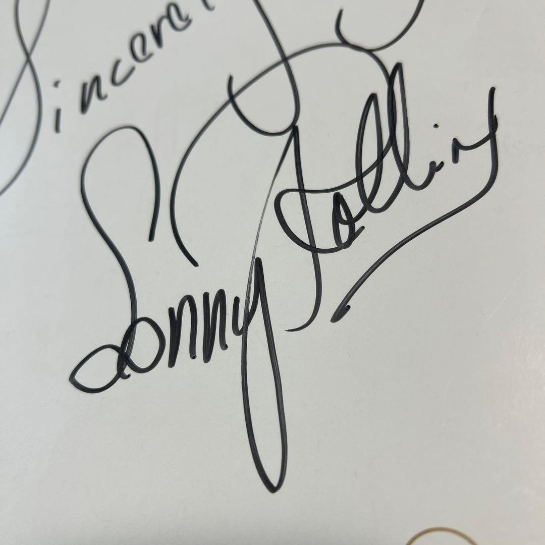 Sonny Rollins Now's The Time! Vinyl LP RCA Japan RGP-1175 Signed Autograph