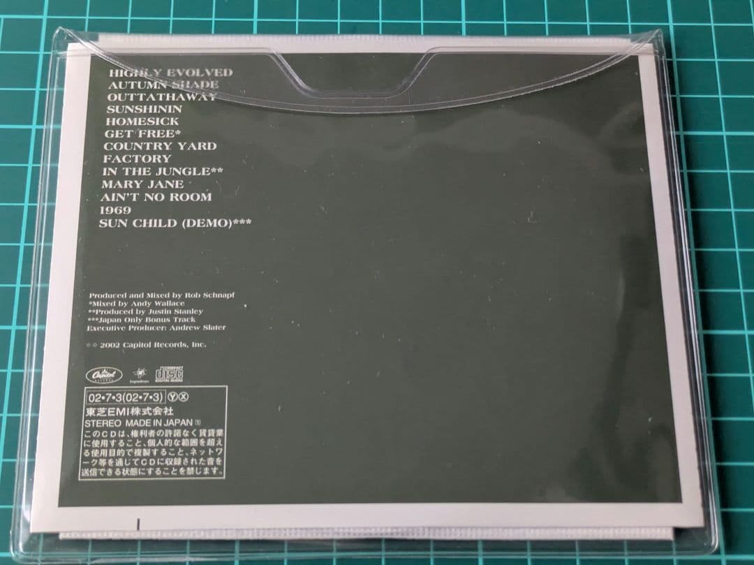 The Vines Highly Evolved CD Japan Press with OBI Limited Bonus Track TOCP-66019