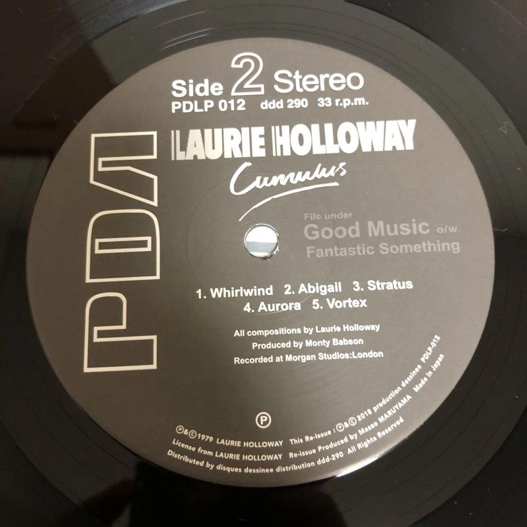 Laurie Holloway - Cumulus Vinyl LP Japan Reissue Jazz Fusion Rare Groove