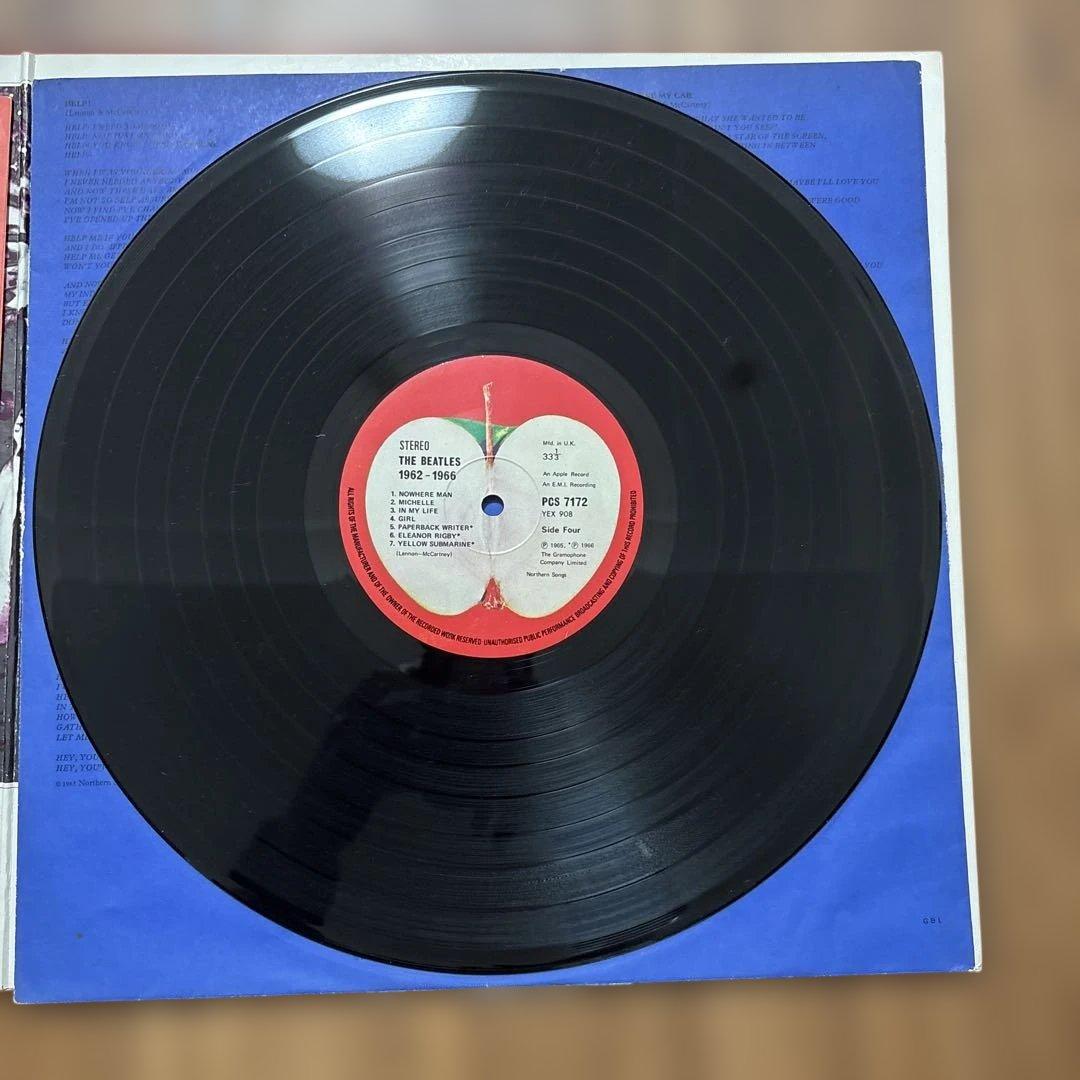 The Beatles 1962-1966 Vinyl Record Black LP Used Collectible | Japansoundstore