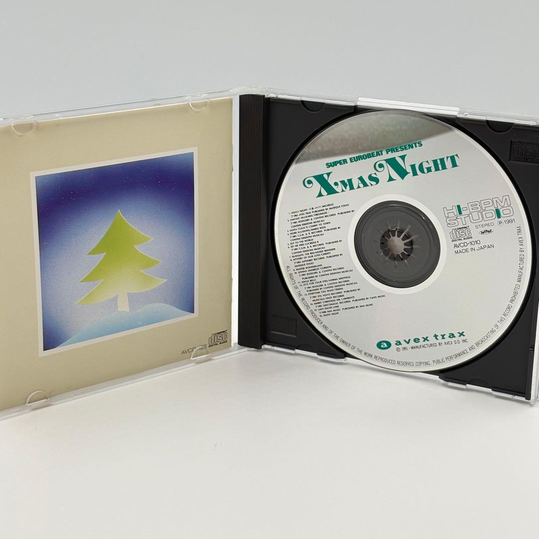 Super Eurobeat Presents X'mas Night CD Japan Press 1991 Eurobeat Compilation
