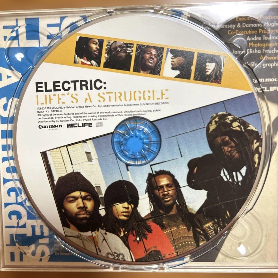 Electric - Life's A Struggle CD Japan Press 2003 with 3 Exclusive Bonus Tracks