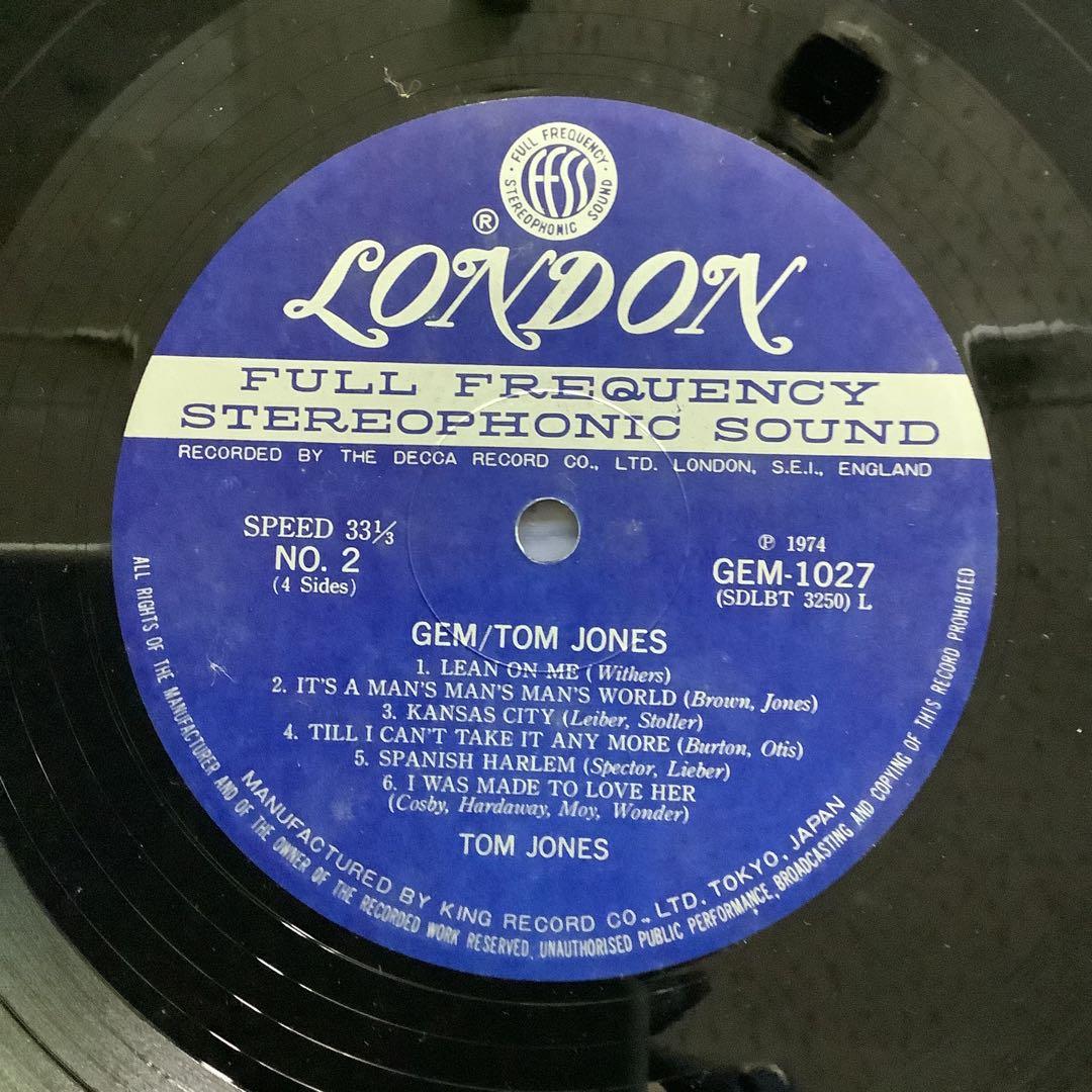 Tom Jones Soul LP 12" Japanese Domestic Gatefold Used, 1974 Record | Japansoundstore