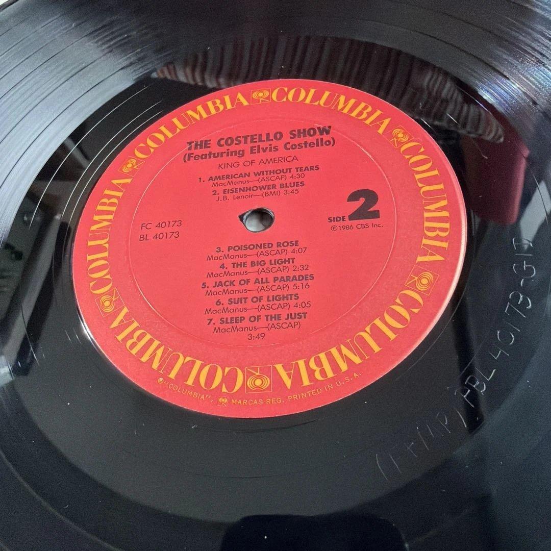 Elvis Costello - King Of America Vinyl LP 1986 US Pressing Near Mint