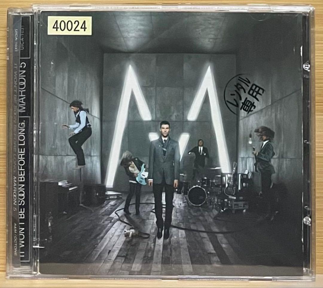 Maroon 5 It Won't Be Soon Before Long Japan Press CD with OBI 2007