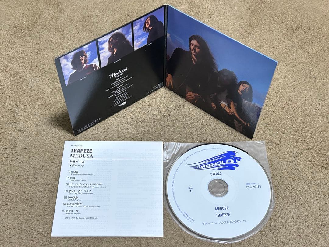 Trapeze - Medusa CD Japan Press Limited Edition Mini LP Reissue 2006 with OBI