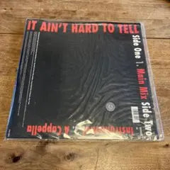 Nas - It Ain't Hard To Tell 12" Vinyl Single Original Pressing Japan Import