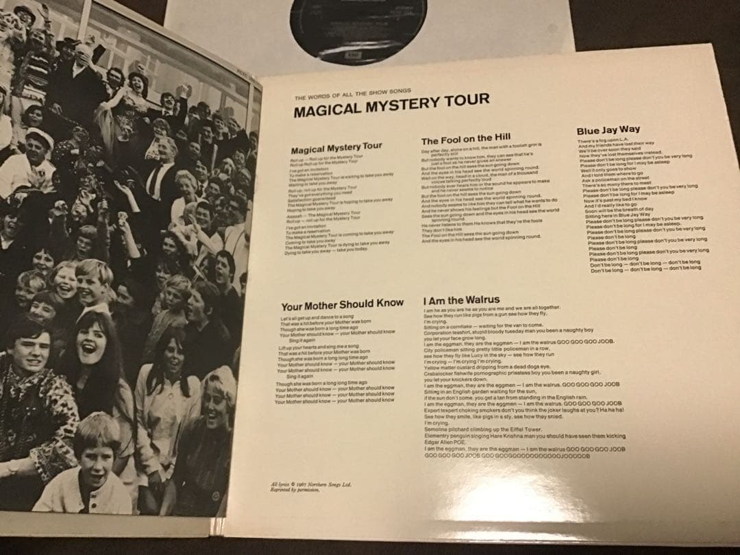 The Beatles - Magical Mystery Tour LP 1988 UK 4th Press DMM Vinyl with Booklet
