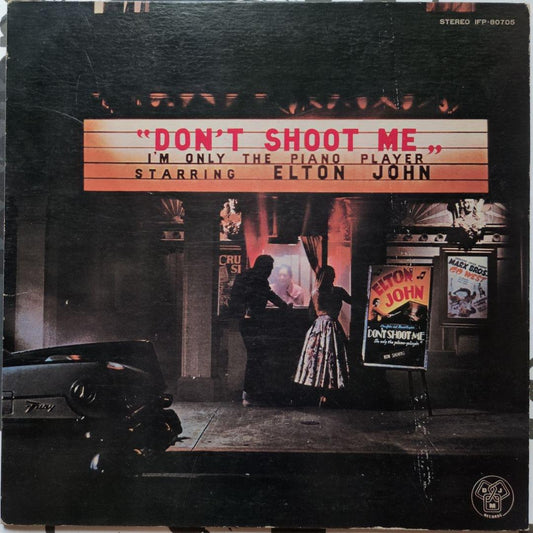 Elton John - Don't Shoot Me I'm Only The Piano Player LP Vinyl Record Japan