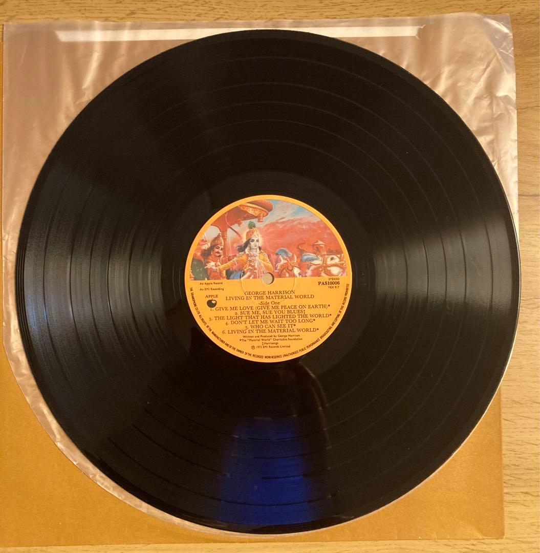 George Harrison Living in the Material World UK Original Vinyl Near Mint 1973 Re | Japansoundstore