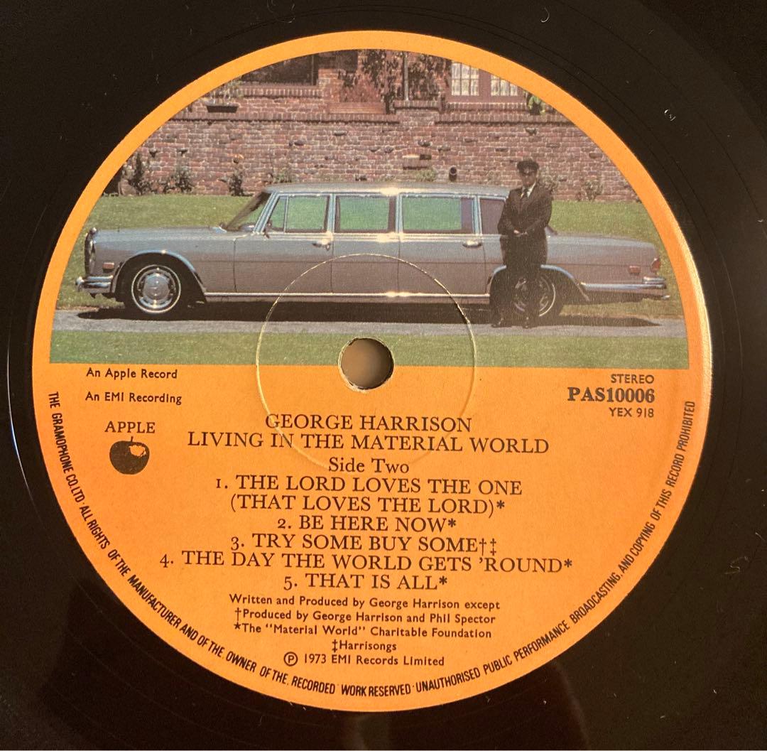George Harrison Living in the Material World UK Original Vinyl Near Mint 1973 Re | Japansoundstore