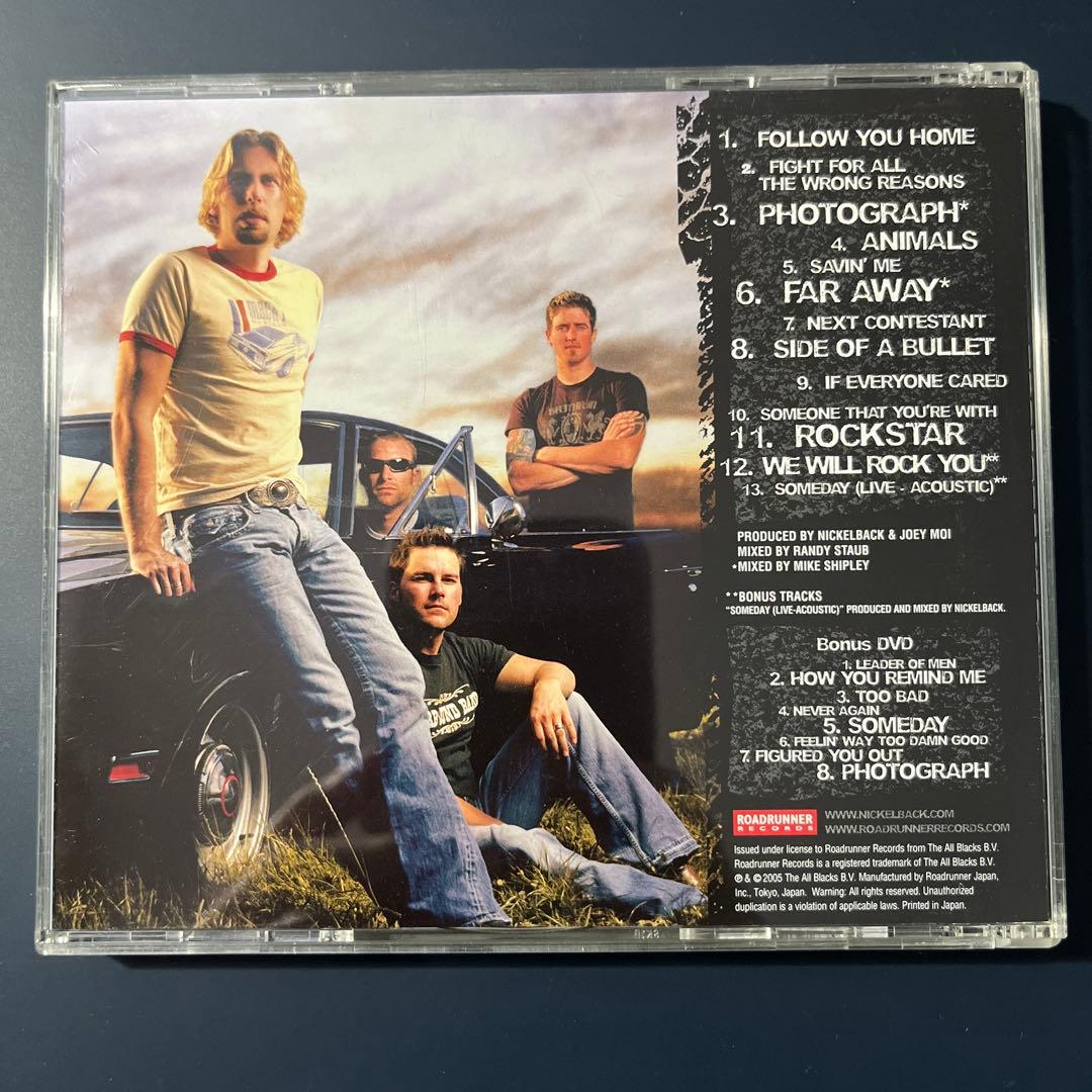 Nickelback All The Right Reasons Japan CD+DVD Special Limited Edition with OBI