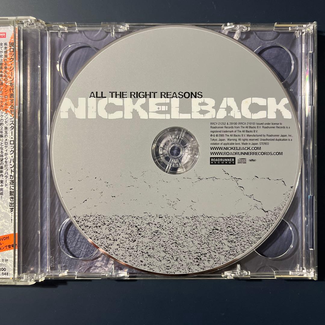 Nickelback All The Right Reasons Japan CD+DVD Special Limited Edition with OBI