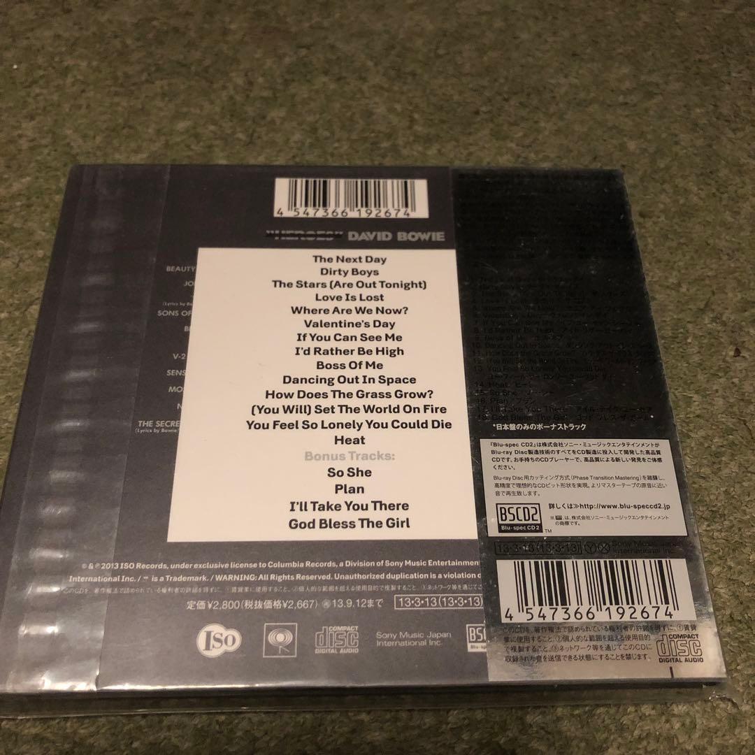 David Bowie The Next Day Deluxe Edition CD Japan Press Blu-spec CD2 Bonus Tracks