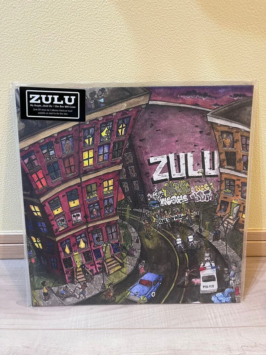 Zulu My People...Hold On / Our Day Will Come Vinyl LP Color Pressing Hardcore