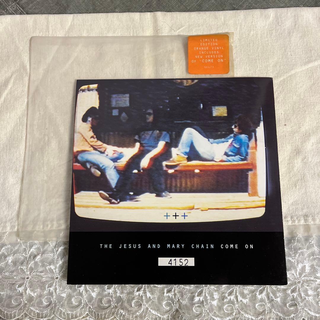 The Jesus And Mary Chain - Come On 7" Orange Vinyl Single UK Rock