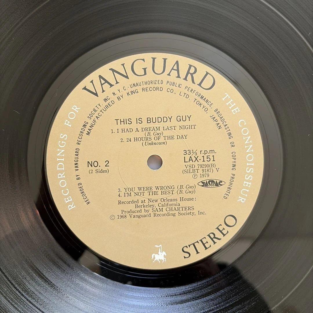 Buddy Guy - This Is Buddy Guy! LP Japan 1979 Reissue w/ Obi & Liner Notes