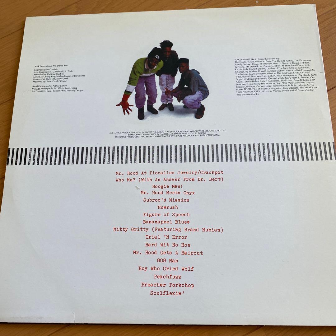 K.M.D. Mr. Hood Vinyl LP 1991 Hip Hop Classic Zev Love X MF DOOM Japan