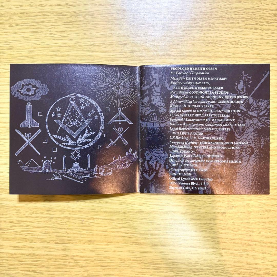 Lynch Mob - Lynch Mob CD Japan Press 1992 Limited Edition with Photo Book