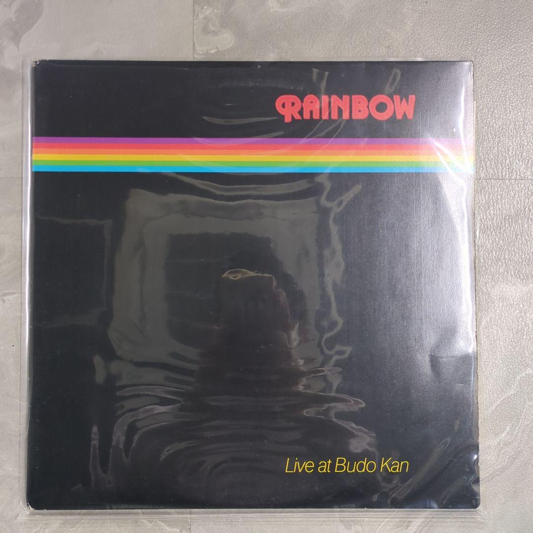Rainbow Live at Budo Kan 1982 Vinyl Record Black Stripe Used | Japansoundstore