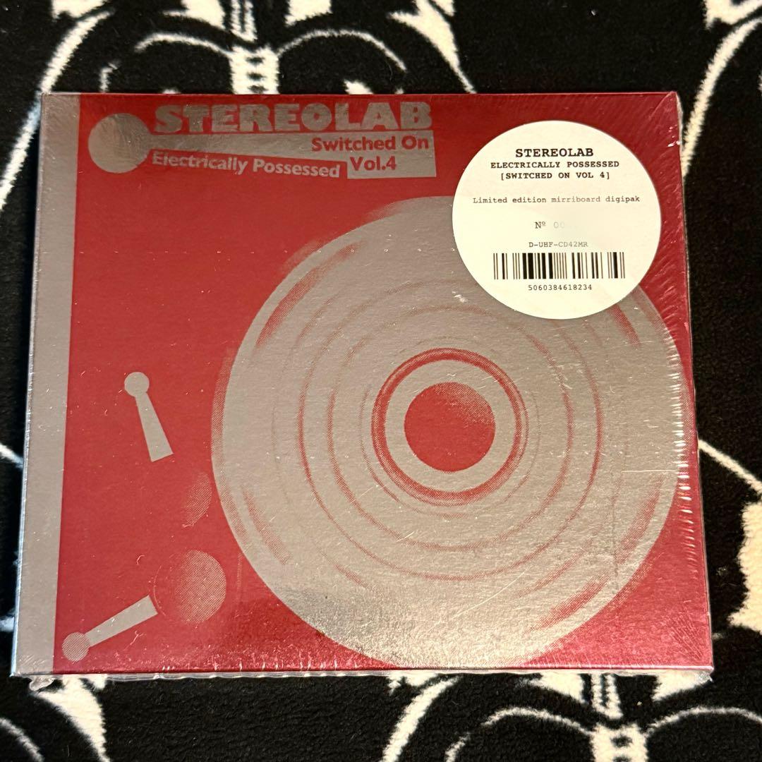 Stereolab Electrically Possessed Switched On Vol.4 2CD Limited Mirrorboard Digip