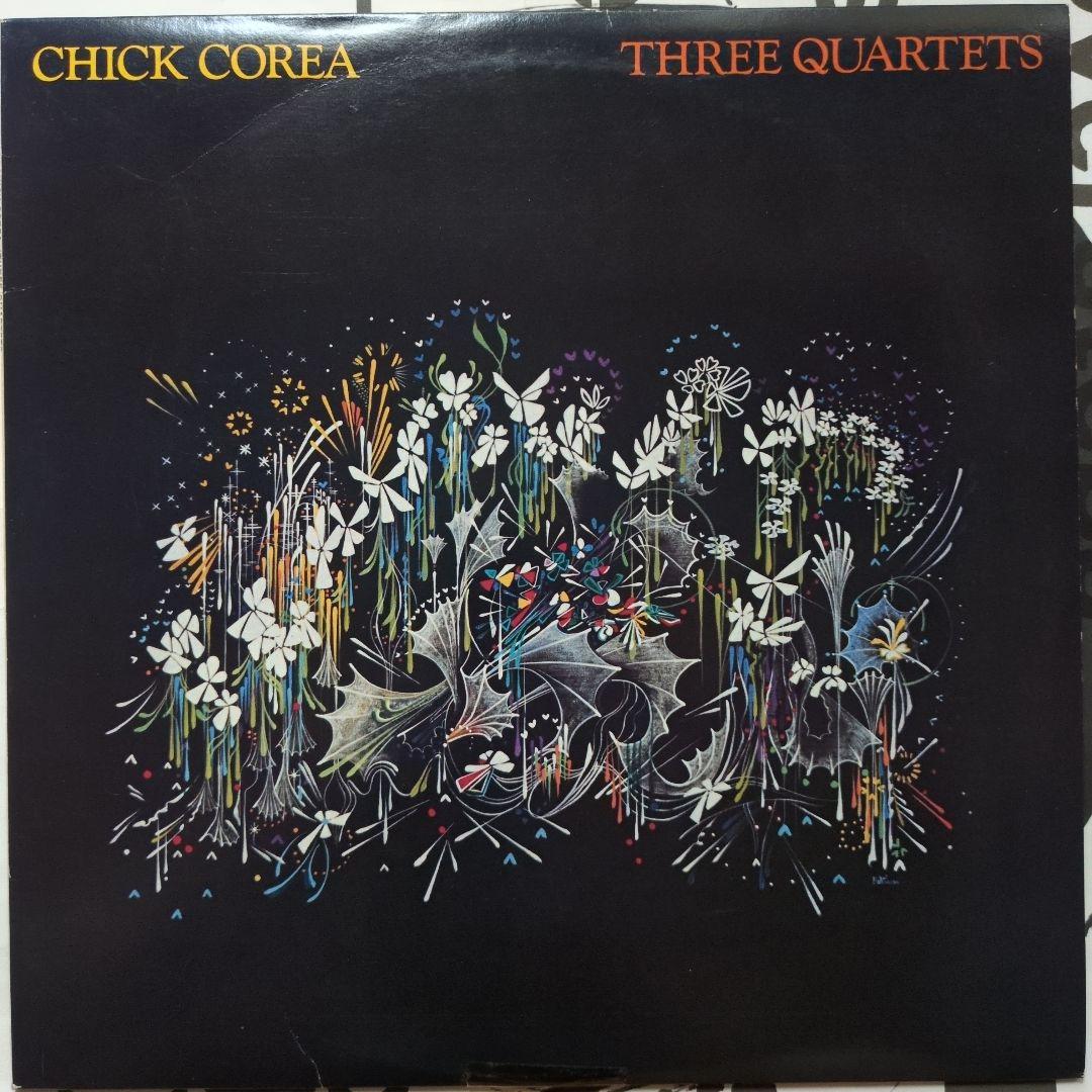 Chick Corea - Three Quartets Vinyl LP Japan 1981 Jazz Fusion Brecker Gadd