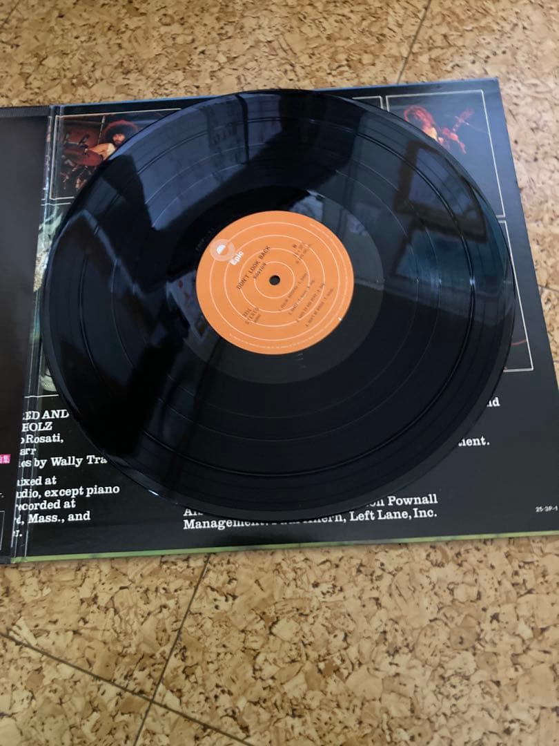 Boston Don't Look Back Vinyl LP 1978 Japan Pressing w/ Obi & Insert Classic Rock