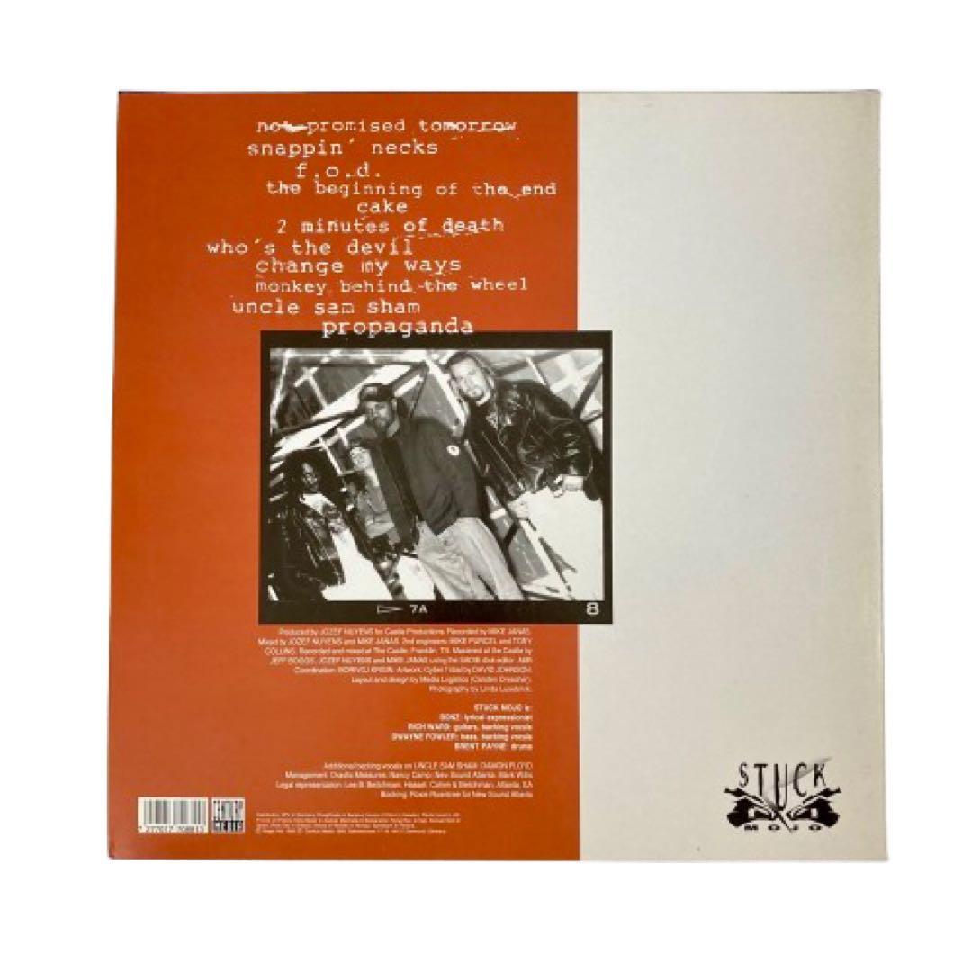 STUCK MOJO Snappin' Necks Vinyl LP Rap Metal 1995 Rare Original US Pressing
