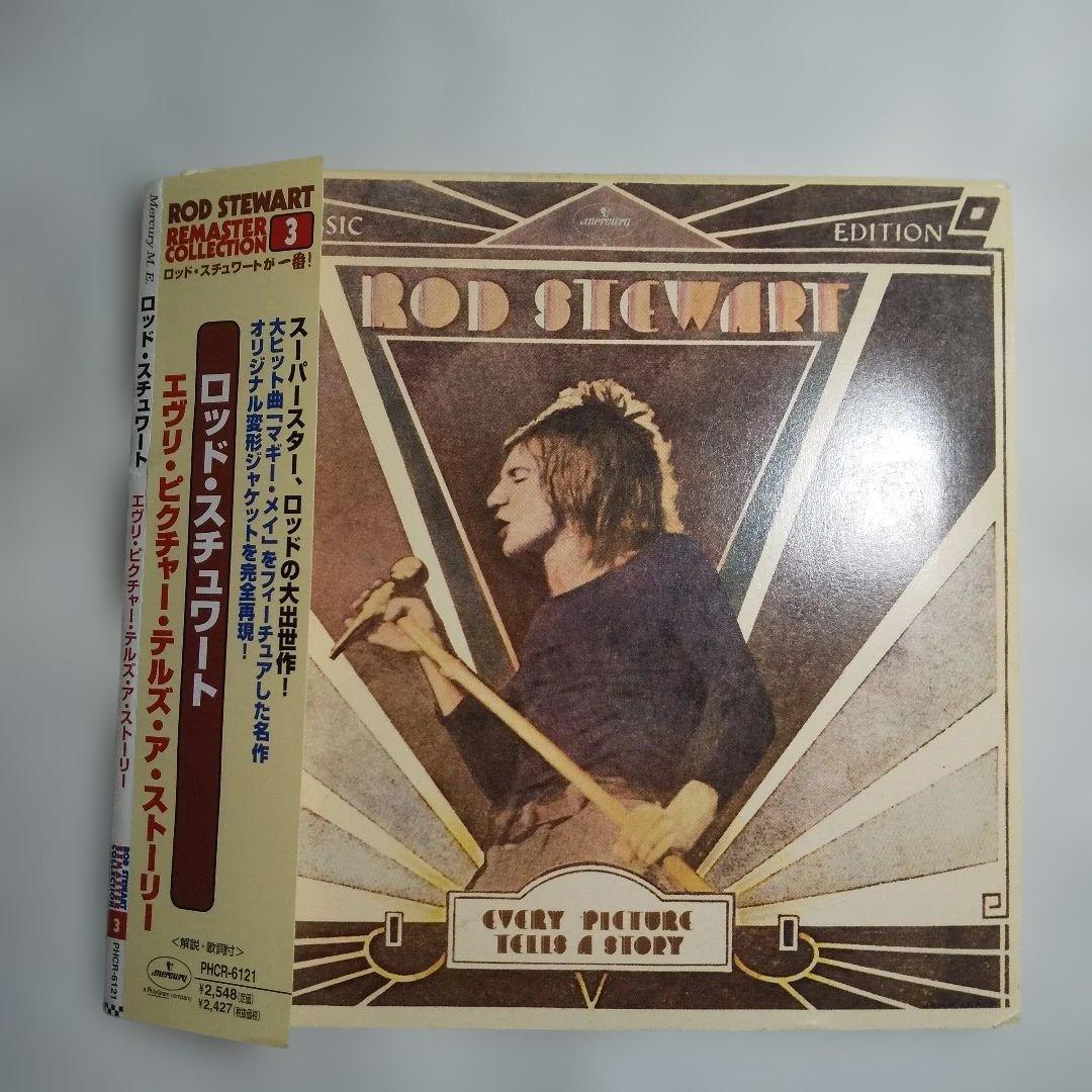 Rod Stewart - Every Picture Tells A Story CD Japan Paper Sleeve Obi Remaster